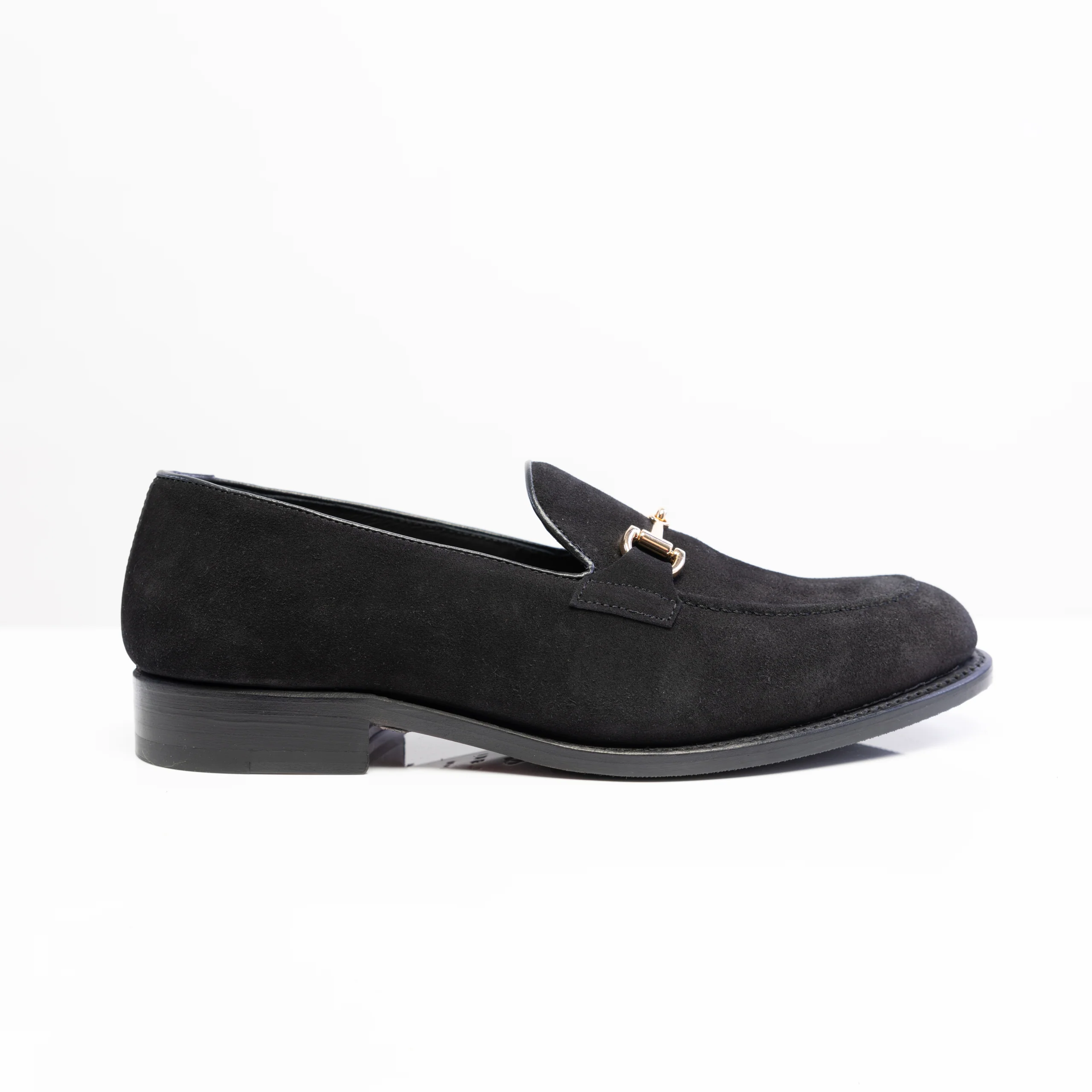 Suede Loafers - Horsebit