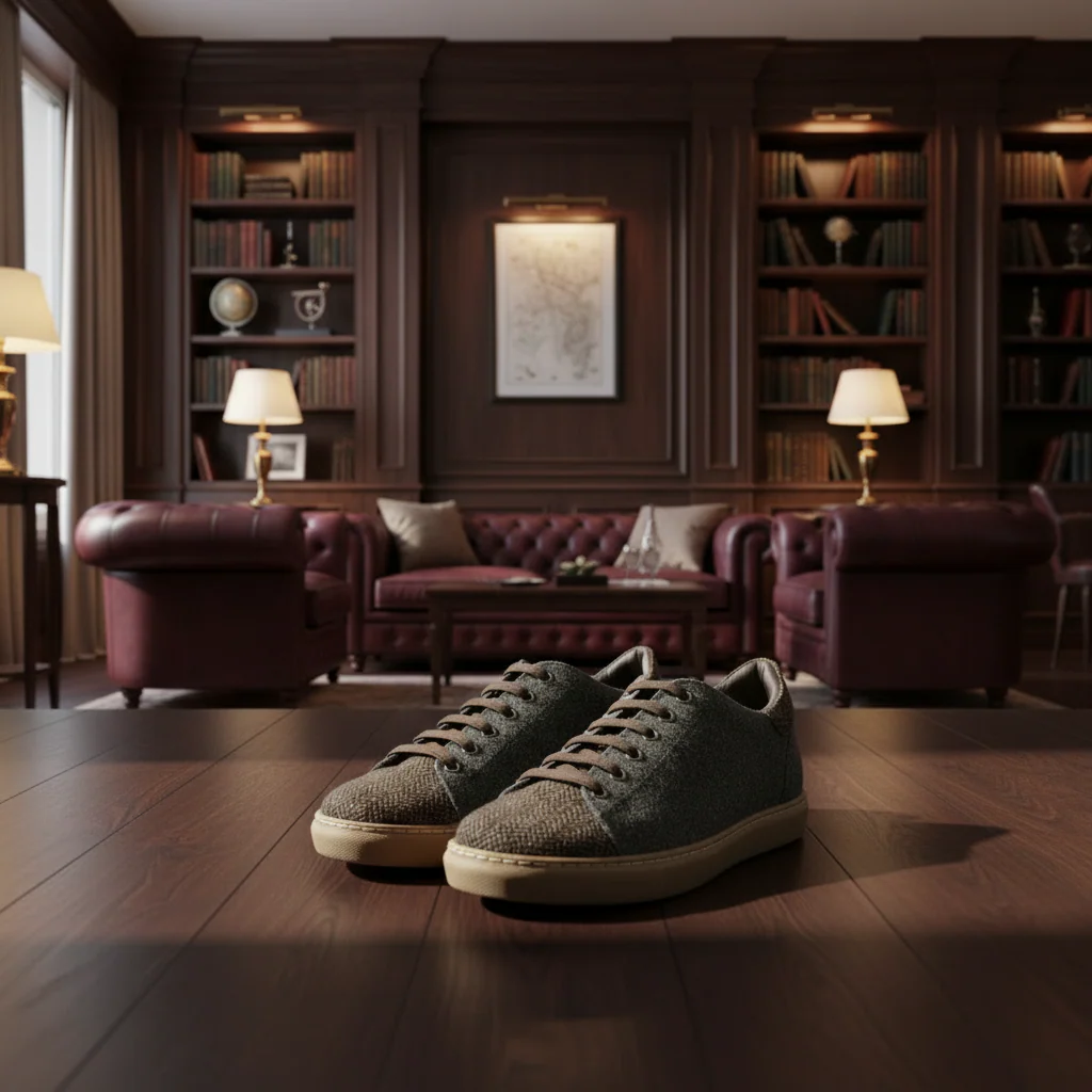 Tweed sneakers - Image 4